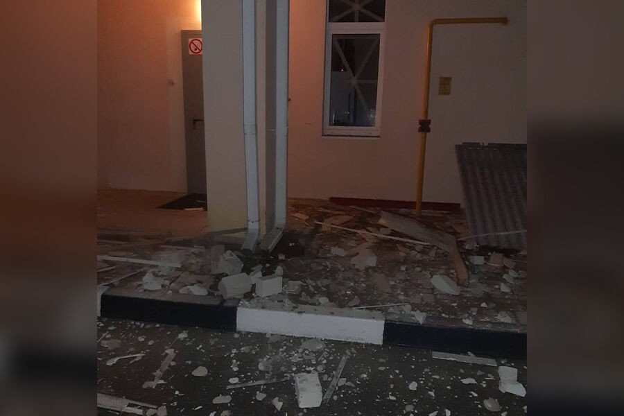 Belqorodda PUA "Qazprom"un binasını VURDU